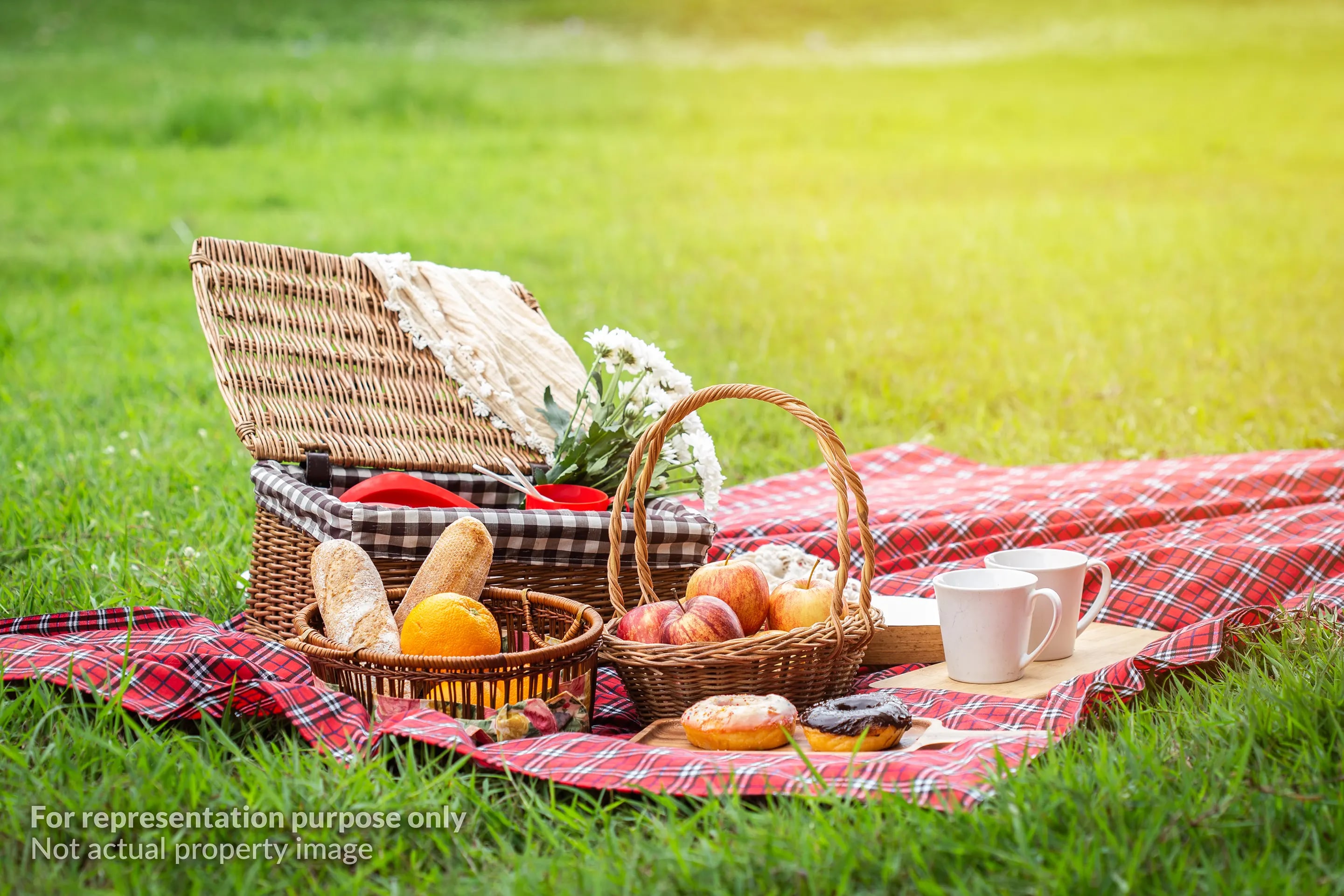 Scenic Picnics by the Waterfall